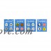 RydeSafe Reflective Buttons - Gnarly - 4 Pack - B01JB8IBTS